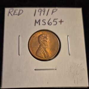 1991 P MS65+ Penny